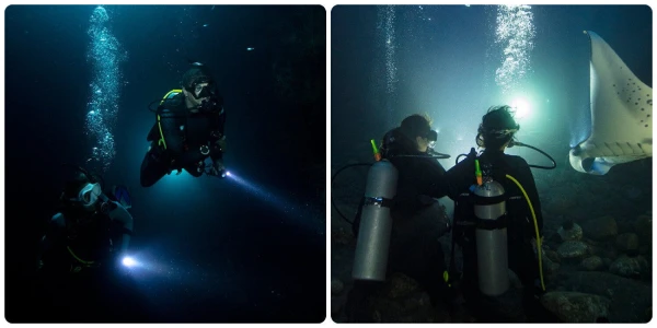 PADI Night Diver Specialty Course for Qualified Divers Trincomalee-Sri Lanka