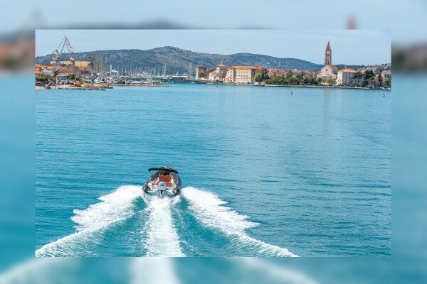 Wonderful blue waters for snorkeling Trogir-Croatia