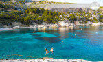 Mavi Mağara yüzme deneyiminin keyfini çıkarın Trogir-Hırvatistan