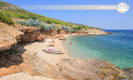 Find beautiful of Pakleni island's coastline Trogir-Croatia