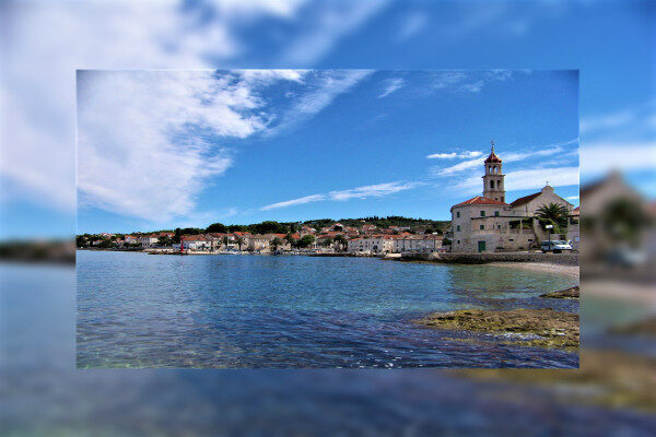 Day at the Adriatic Sea to memorize Trogir, Croatia