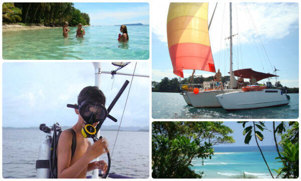 5 nights sailing with many water adventures Bocas del Toro-Panama