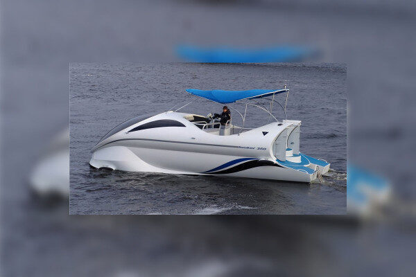 Underwater vision motorboat for sale, Alicante-Spain
