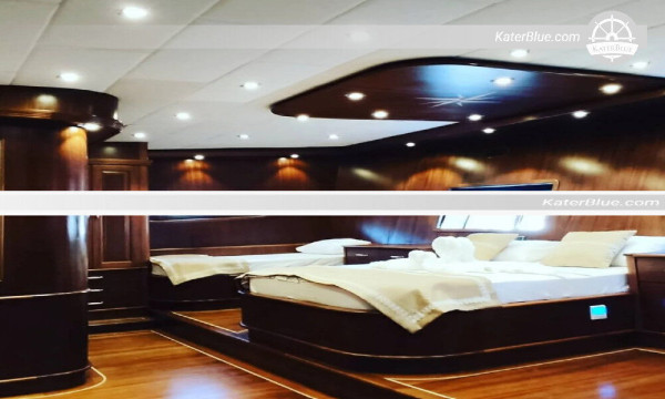 Marmaris, Türkiye'de modern gulet haftalık kiralama fırsatı.