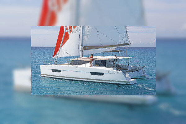 Luxury catamaran for weekly charter Balearic Islands Spain