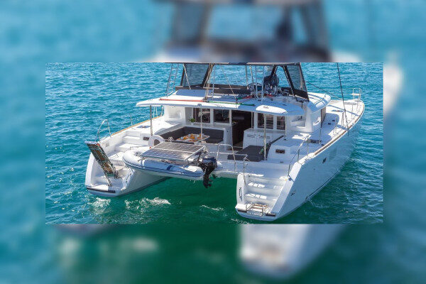 Luxury Lagoon catamaran weekly charters Hvar-Croatia