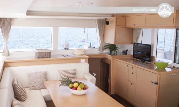 Lagoon 450 catamaran weekly charter Ibiza-Spain