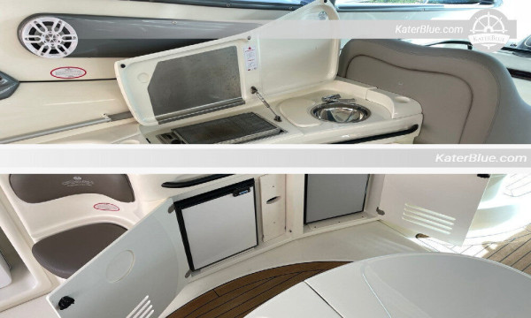 Cranchi yacht halvdags charter med skipper Marbella-Spanien