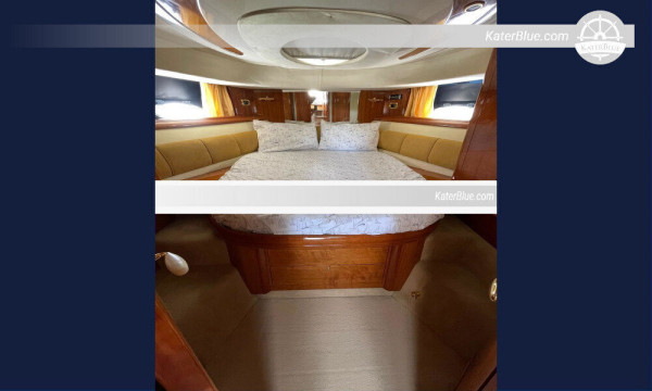 Cranchi yacht halvdags charter med skipper Marbella-Spanien