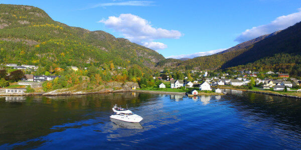المضيق البحري الخاص المصمم في انتظار بيرغن, النرويج