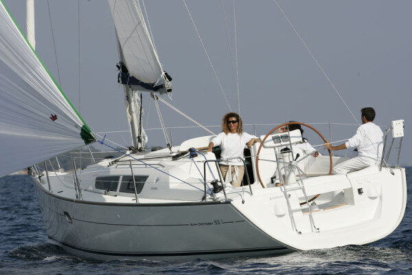 Jeanneau yacht skippered charter Crete-Greece