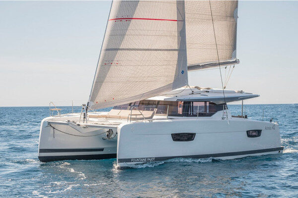 Luxury catamaran offer day charters Mustique Grenadines