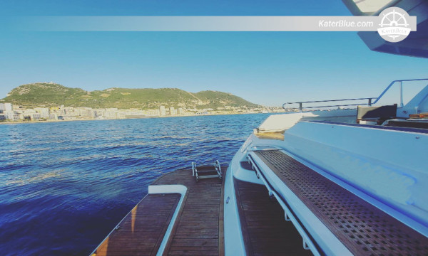 Luksus Motor Yacht Charter Halvdags Eventyr Gibraltar