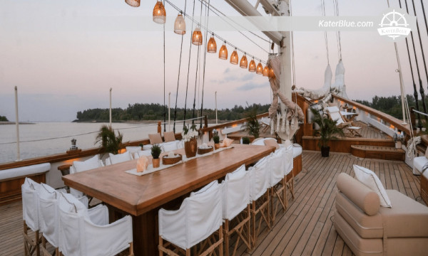 Luxus-Gulet-Charter über Nacht auf Bali, Indonesien