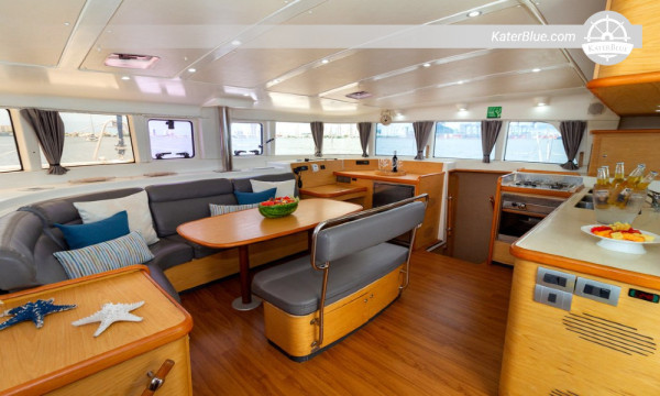 Luxe catamaran charters van een halve dag in Playa-Blanca, Colombia