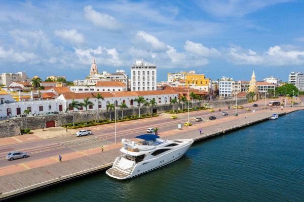 Sunseeker motoryachtcharter Rosario-öarna Colombia