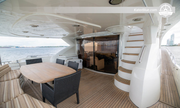Dagcharters met Sunseeker-jacht in Playa-Blanca, Colombia
