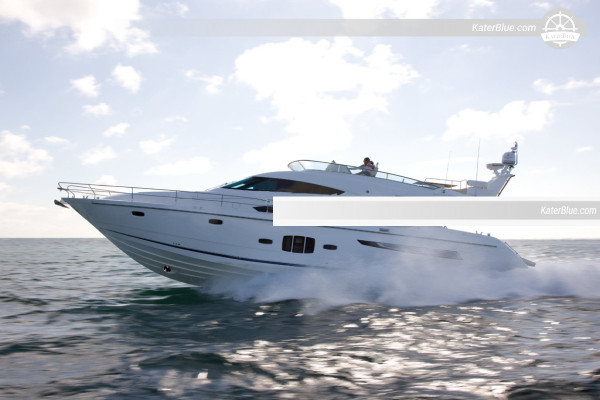 Skippered Fairline vessel day charter Sands-Key Miami
