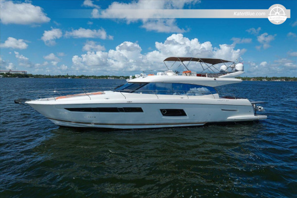 Bemannte 55-Fuß-Luxus-Tagescharteryacht Star-Island Miami