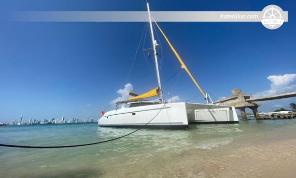 Luksus katamaran dag charter tilbud Isla-Grande Colombia