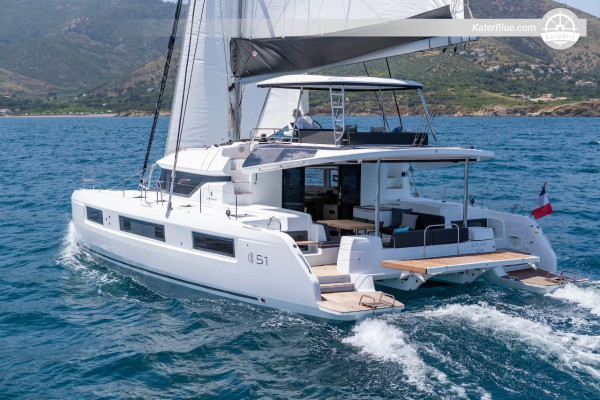 Catamarán de 51 pies, alquiler por día sin tripulación, La Paz, México