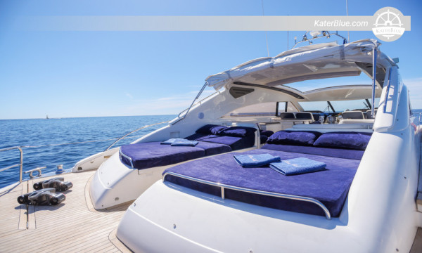 20 metrelik yat, 4 kişilik, haftalık kiralama, Saint-Tropez, Fransa