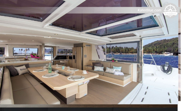 54 fots Bali katamaran bareboat dagskryssning La-Paz Mexiko