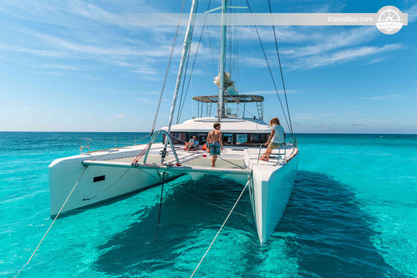 52 fots Lagoon katamaran bareboat dagskryssning La-Paz Mexiko
