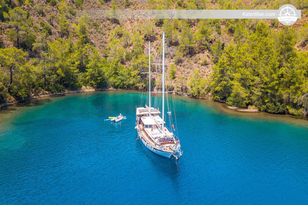 Ugentlig gulet-sejladsferie Palamutbuku-Bodrum Tyrkiet