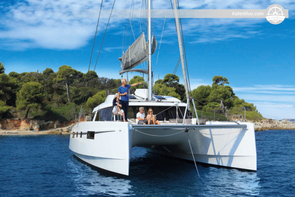 Location de catamaran Nautitech 45 pieds avec skipper à Fethiye, Turquie