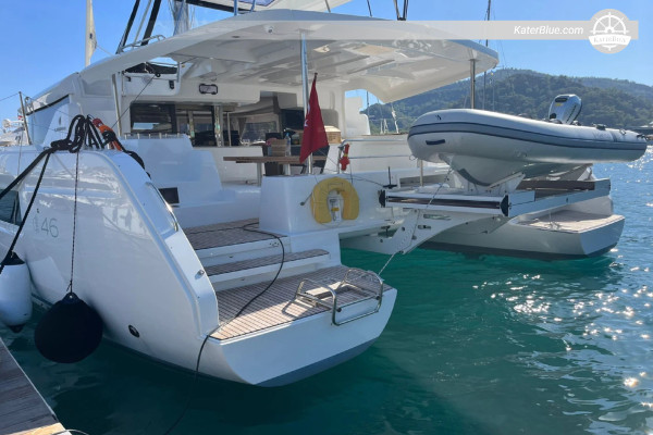 Location de catamaran sans équipage Lagoon 46 pieds à Gocek, Turquie
