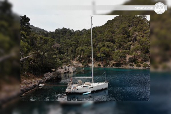 Týdenní plavba s kapitánem na jachtě v Yassicalaru, Gocek, Turecko