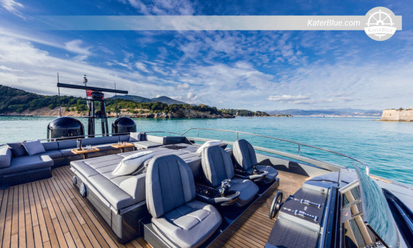 Pershing 9X Weekly 4-Cabins Yacht Charter Antibes, France