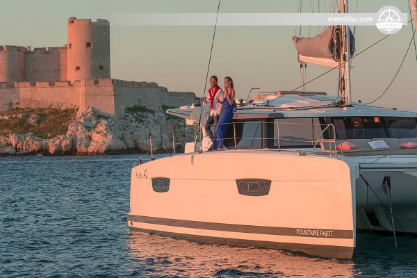 Wöchentlicher Katamaran-Charter zu den Ägadischen Inseln, Sizilien, Italien