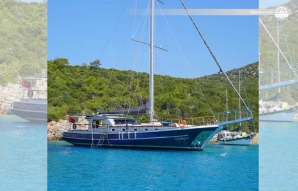 Escapada en velero a las islas del norte en Yalikavak, recorrido semanal en goleta de 20 m