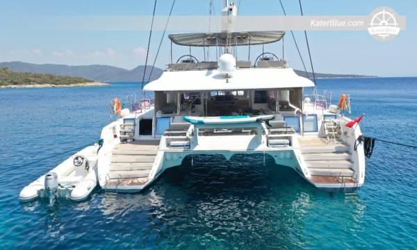 Tygodniowy czarter katamaranu Crewed Lagoon Bodrum, Turcja