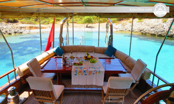 Luxury Weekly Gulet Charter from Marmaris to Fethiye and Return