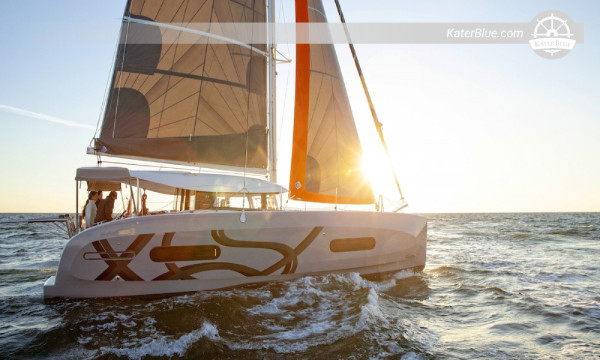 Myyty käytetty katamaraani vuodelta 2024 Excess 11, 4 hyttiä Palma de Mallorca, Espanja
