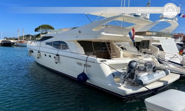Feretti 590 Motor yacht for purchase Rome Italy