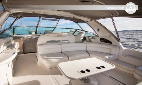 Dagtocht naar Isla Rosario – 8 uur durende chartertocht vanuit Cartagena aan boord van de Sea Ray 46