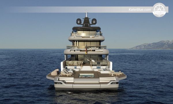Πώληση 2027 Custom 49,5m Πολυτελές Mega Yacht στην Κωνσταντινούπολη, Τουρκία