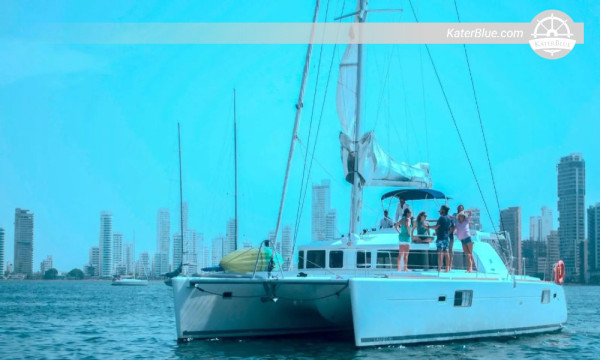 4hodinový útěk při západu slunce – Bocachica, Punta Barú & Cartagena Bay na palubě Lagoon 440 z Manga