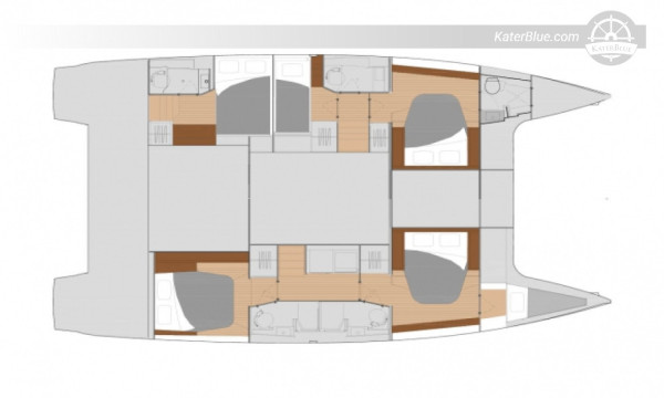 Catamaran Fountaine Pajot Saona 47 2018 à vendre Trogir Croatie