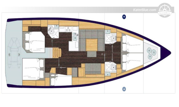 2022 Manufactured Bavaria C50 sailing yacht for sale Kastel Croatia