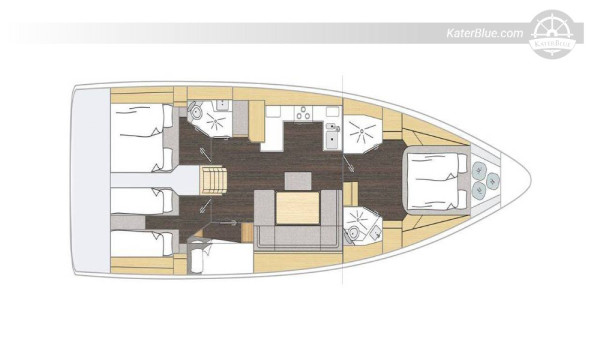 2024 Modern Bavaria C46 Sailing yacht for purchase Biograd Croatia