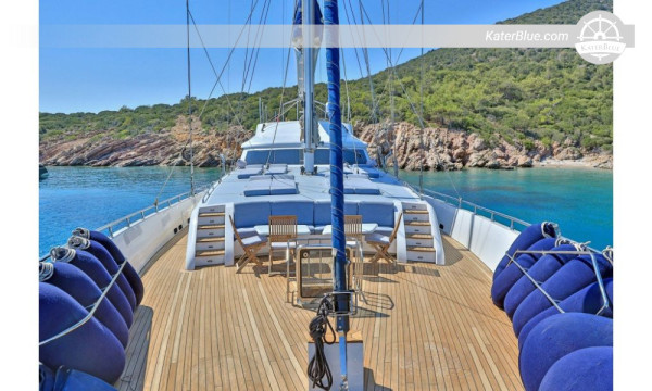 Bodrum Blue Haven 8-timers charter ombord på GULMARIA