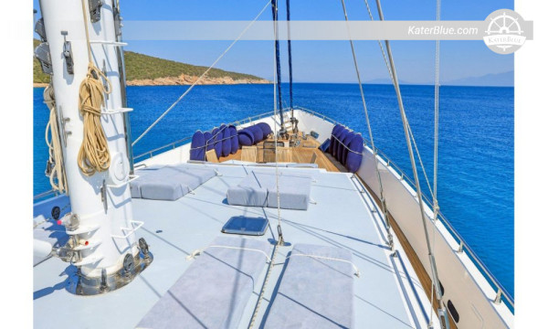 Bodrum Blue Haven 8-timers charter ombord på GULMARIA