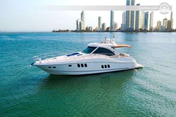 Cruise van Cartagena naar de Rosario-eilanden aan boord van de Sea Ray 62