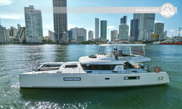 Escursione di 8 ore a Cholón Beach e Punta Barú – Noleggio privato della Lagoon 52 con partenza da Cartagena