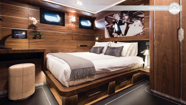 Goélette de luxe en acier de 40 m, construite en 2015, 5 cabines, basée à Bodrum – Location ou usage privé